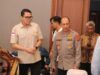 Kapolda Sumsel Irjen Pol A.Rachmad Wibowo SIK bersama Forkompimda Sumsel sambut rombongan Komisi III DPR RI di VVIP. Bandara Room Internasional SMB II Palembang